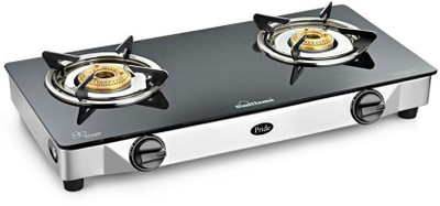 

Sunflame Stainless Steel Manual Gas Stove(2 Burners)