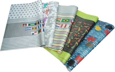 

EVINCE INTELLIGENT GIFT WRAPPERS eVincE Pack of 5 Large Gift Wrappers of Assorted designs for your variety of gifting needs PAPER Gift Wrapper(Multicolor)