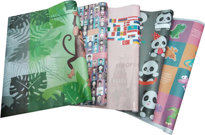 

EVINCE INNOVATIVE GIFT WRAPPERS eVincE Pack of 5 Large Gift Wrappers of Assorted designs for your variety of gifting needs PAPER Gift Wrapper(Multicolor)