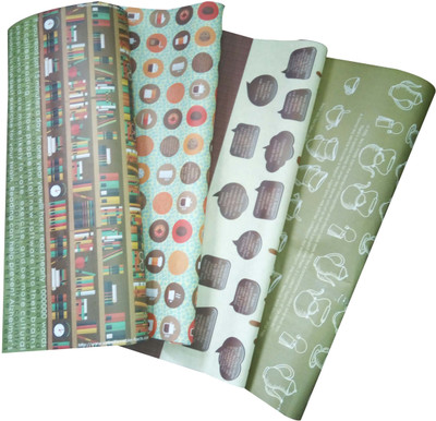 

EVINCE MEDIUM GIFT WRAPPERS eVincE Pack of 4x2 Medium Gift Wrappers of Assorted designs for your variety of gifting needs PAPER Gift Wrapper(Multicolor)