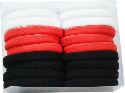 

Foreignholics Best Quality Rubber band Pack of 20 / Hair band/ Ponytail holder Rubber Band(Multicolor)