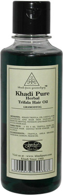 

Khadi Pure Herbal Triphala Hair Oil(210 ml)