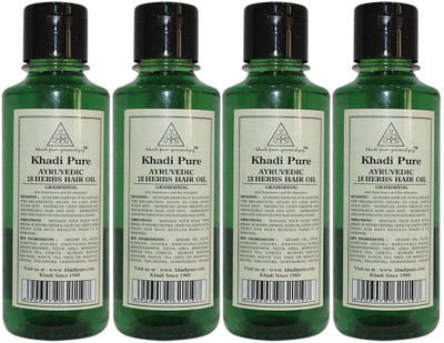 

Khadi Pure Herbal Ayurvedic 18 Herbs Hair Oil(840 ml)