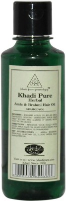 

Khadi Pure Herbal Amla & Brahmi Hair Oil(210 ml)