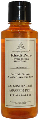 

Khadi Pure Herbal Thyme Henna Hair Tonic Hair Oil(210 ml)