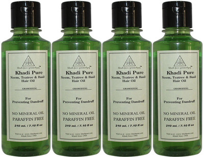

Khadi Pure Herbal Neem, Teatree & Basil Hair Oil(840 ml)