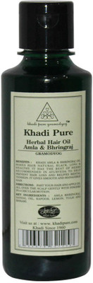 

Khadi Pure Herbal Amla & Bhringraj Hair Oil(210 ml)