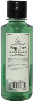 

Khadi Pure Herbal Tulsi Hair Growth Oil Hair Oil(210 ml)