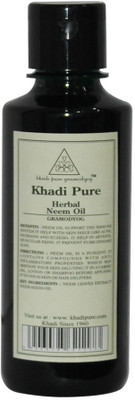 

Khadi Pure Herbal Pure Neem Oil Hair Oil(210 ml)