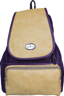 

Fristo Hand-held Bag(Purple, Beige), Beige;purple