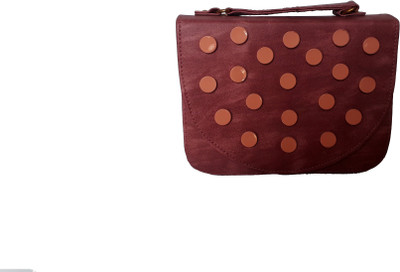 

Shopping Zone Sling Bag(Brown)