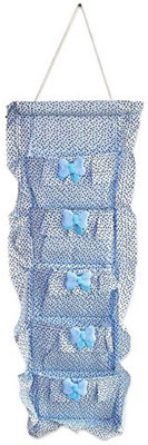 

Onmall 5 Pockets Hanging Bag for Socks Bra Underwear TV & Media Console Organizer, Jewellery Organizer, Stationery Organizer, Regular Organizer( )