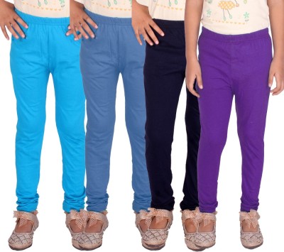 DIAZ Legging For Girls(Multicolor Pack of 4)