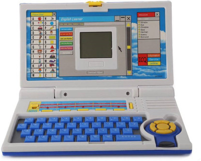 

Amazia English Learner 20 Activities & Play Kids Laptop With Mouse Control(Multicolor)