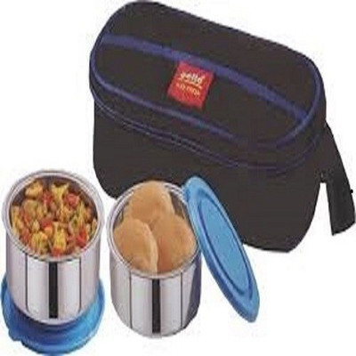 

Cello THERMI LUNCH 2 SMALL 2 Containers Lunch Box(500 ml), Blue