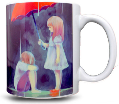 

Juvixbuy Love Quotes Coffee Ceramic Mug(325 ml), Multicolor