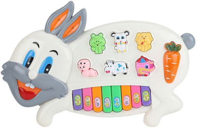 

Tiny's World Cow piano with Animals Sounds(White)
