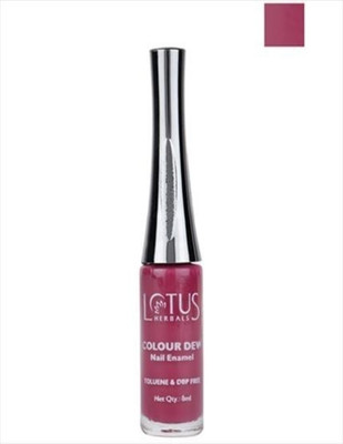 

Lotus Herbals Color Dew Nail Polish Plum Mist