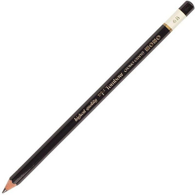 

Tombow MONO-6B Pencil(Set of 1, Black)