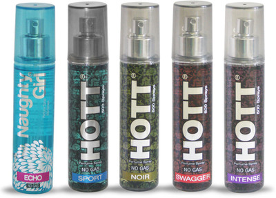 

Naughty Girl ECHO and Hott SPORT NOIR SWAGGER and INTENSE- 60ML Eau de Parfum - 60 ml(For Men & Women)