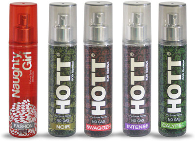 

Naughty Girl FASHION and Hott NOIR SWAGGER INTENSE and CALYPSO- 60ML Eau de Parfum - 60 ml(For Men & Women)