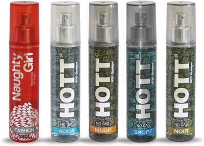 

Naughty Girl FASHION and Hott AQUA MUSK SPORT and NOIR - 60ML Eau de Parfum - 60 ml(For Men & Women)