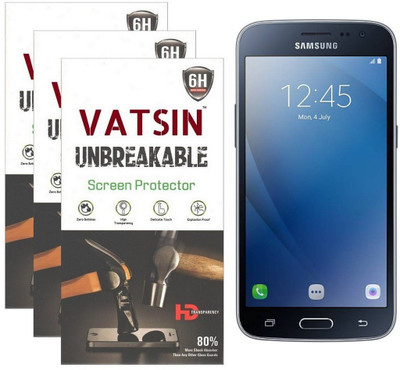 

Vatsin Screen Guard for Samsung Galaxy J2 2017, Transparent