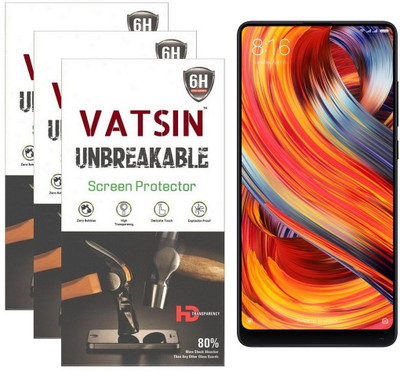 

Vatsin Screen Guard for Mi Mix 2, Transparent