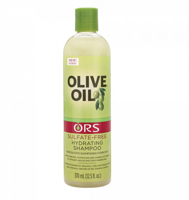 

ors Moisturizing Hydrating Shampoo Olive Oil Sulfate Free -Formulated with Olive Oil and Rosemary(370 ml)