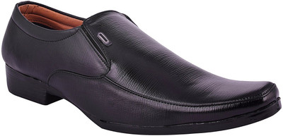 

LeatherKraft Slip On For Men(Black