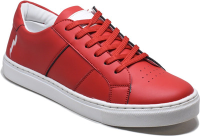DOC Martin Bravo Red DASH Edition Sneakers For Men(Red