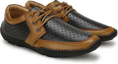 

Brenzo Casuals For Men(Black, Tan