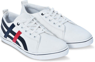 

Highfly Men's Synthetic Stylish Casual Shoes, Dancing Shoes, Party Wear Sneakers (6-10) For Men(White