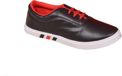 

AER MODERN STYLE Casuals For Men(Black, Black red