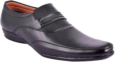 

LeatherKraft Slip On For Men(Black