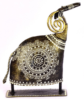 

VedasExports 9100000002750 Decorative Showpiece - 27.5 cm(Iron, Black)