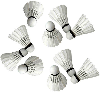 

Options Great Stability and Durability Feather Shuttle - White(Medium, 77, Pack of 10)