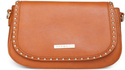 

Addons Women Casual Tan PU Sling Bag