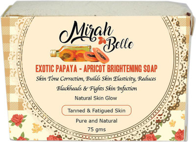 Mirah Belle Naturals Exotic Papaya – Apricot Brightening Soap(75 g)