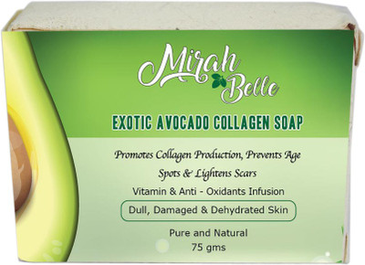 

Mirah Belle Naturals Exotic Avocado Collagen Soap(75 g)