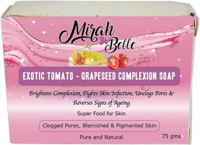 

Mirah Belle Naturals Exotic Tomato - Grapeseed Complexion Soap(75 g)