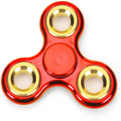 

Uno Covers metal chrome red spinner(Multicolor)
