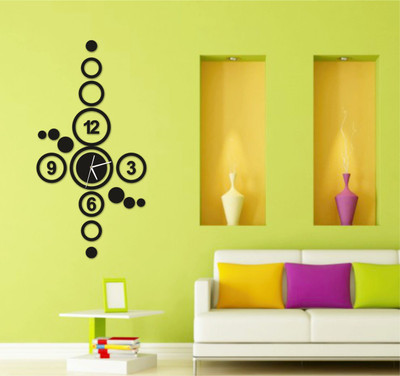 

naveed arts  Acrylic sticker Sticker(Pack of 23, Black