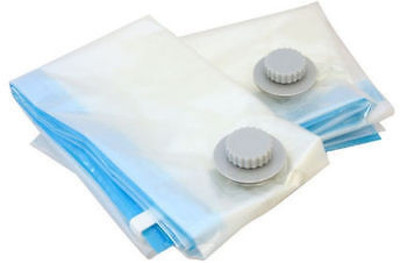 

Skywalk Space Saver Vacuum Seal Clothes Storage Organiser Bag (size-50x60 cm) Set of 2ps+2 FREE Vacuum Pump High Volume Storage Vaccum Bags(Pack of 2)