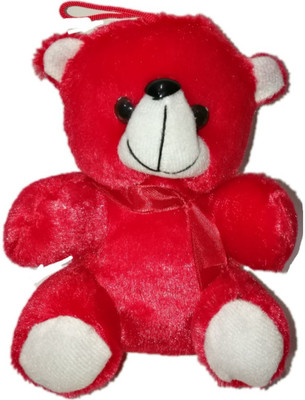

COST TO COST Red soft teddy for kids - 7 inch(Red)