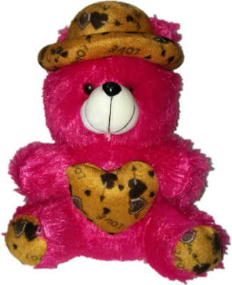 

COST TO COST Pink super soft cap teddy - 12 inch(Pink)