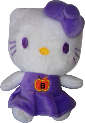 

kidoz kingdom HELLO KITTY SOFT SMALL TOY - 17 cm(Purple)