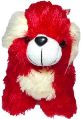 

COST TO COST Kids soft red dog - 8 inch(Red, White)