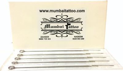 

Mumbai Tattoo TRT13F Disposable Flat, Flat Liner, Flat Shader Tattoo Needles(Pack of 50)
