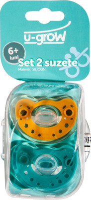 U-grow Soft Nipple Baby Soother(Torquoise)